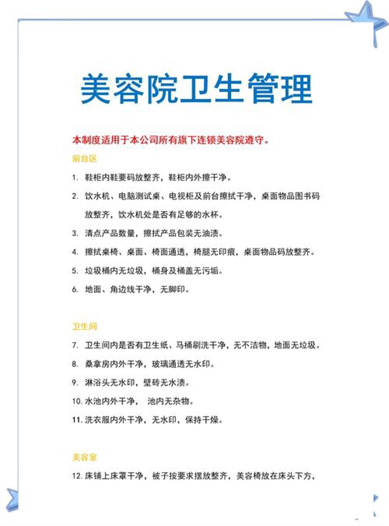 美容院管理